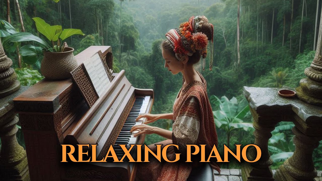 Ephemeral Echoes: A Piano Reverie in Batik and Shadow, weaving a tale of longing and grace.