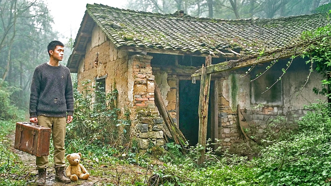 I found an abandoned house, rebuilt it, and am now living there with my dog.