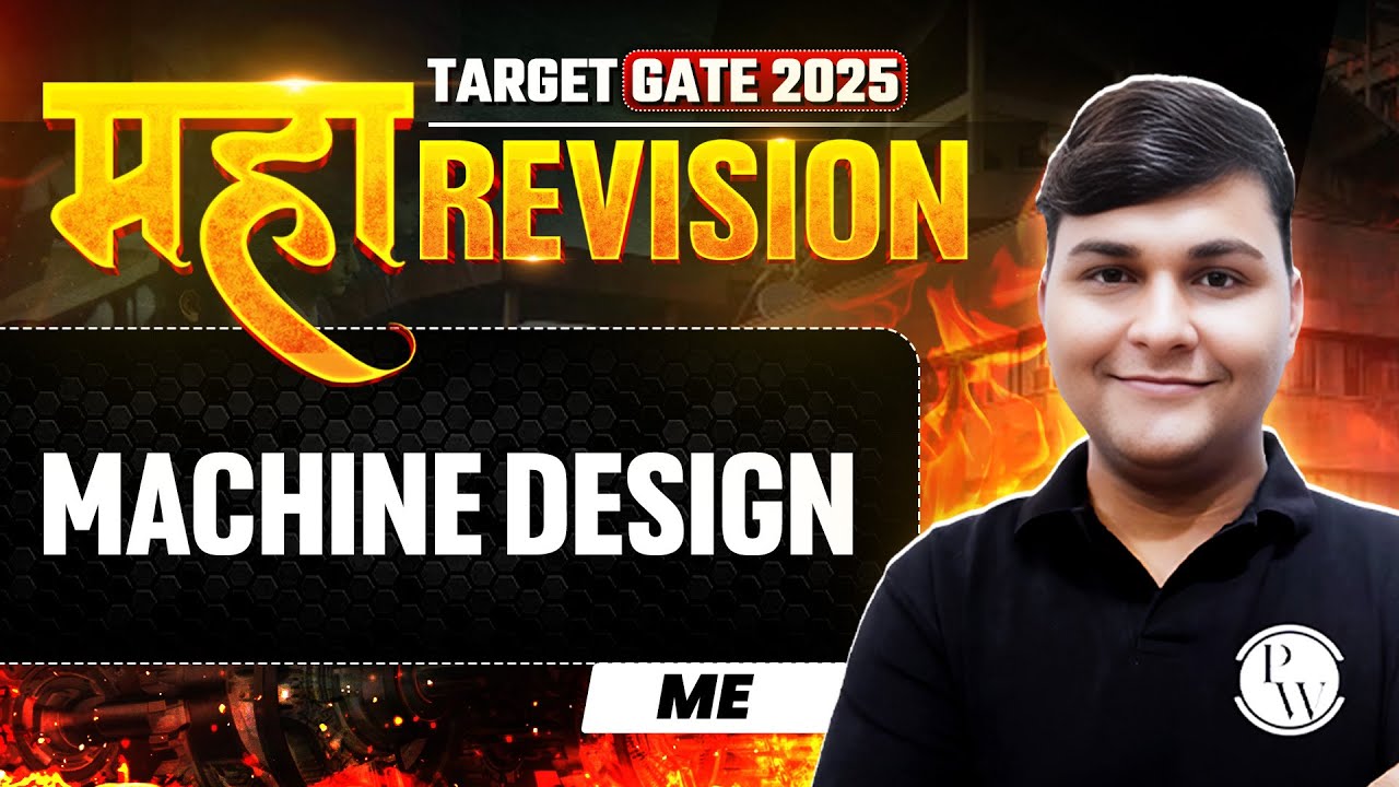 Machine Design One Shot | Mechanical Engineering Maha Revision | Target GATE 2025