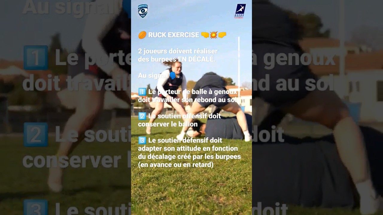 🏉 RUCK EXERCISE 🤜💥🤛 #rugby