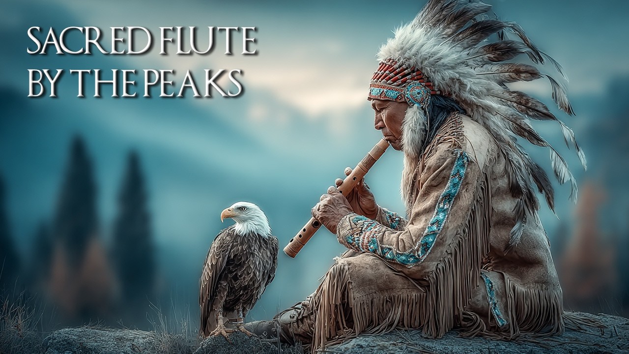 Sacred Flute by the Peaks 🪶 Native American Flute Music for Meditation, Peace & Rest