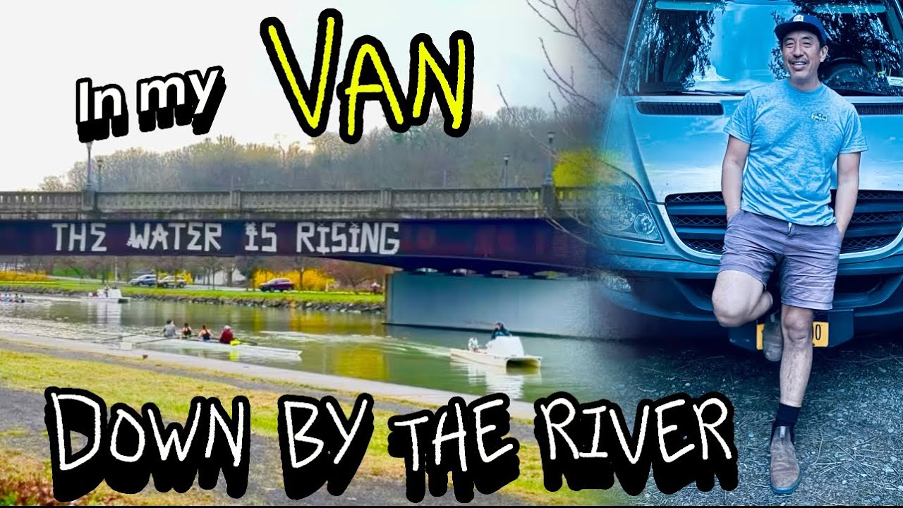 NEPALI LIVING IN VAN DOWN BY THE RIVER!!
