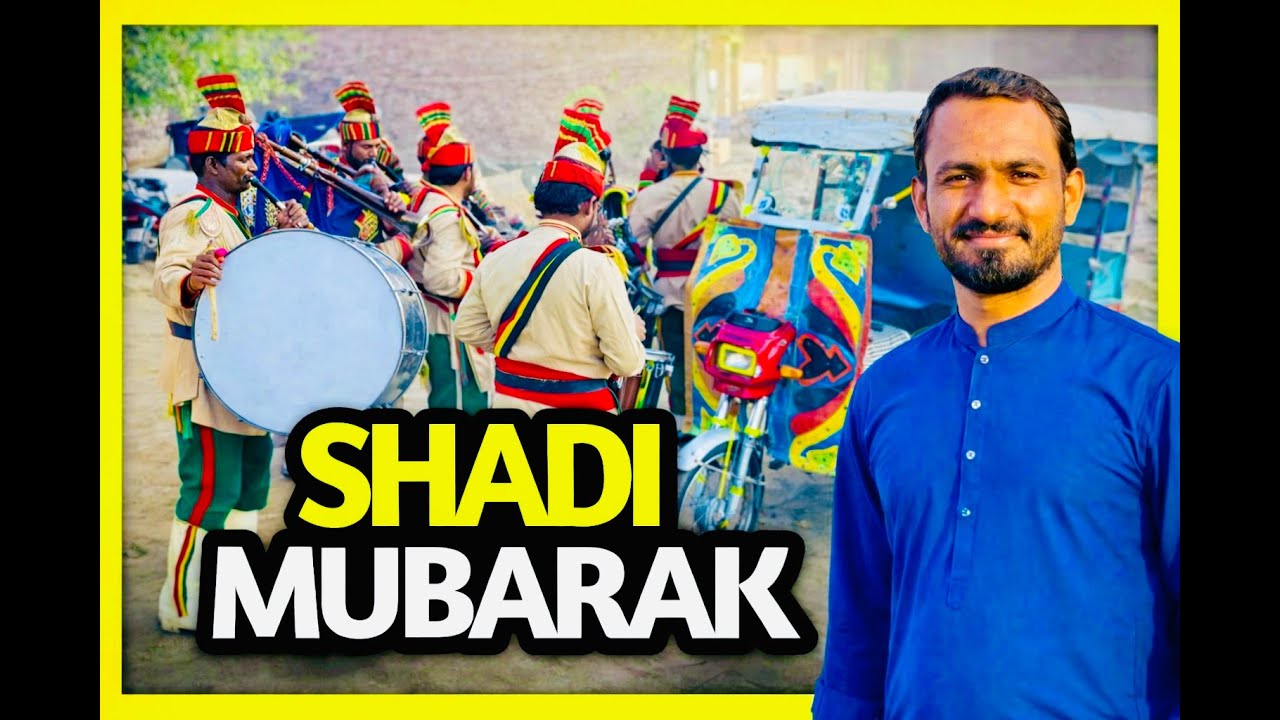 Shadi Mubarak 🎉 | Desi Wedding Barat | Village Wedding Vlog