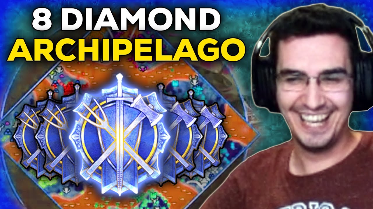 8 Diamond Free For All on Archipelago in AOE4!