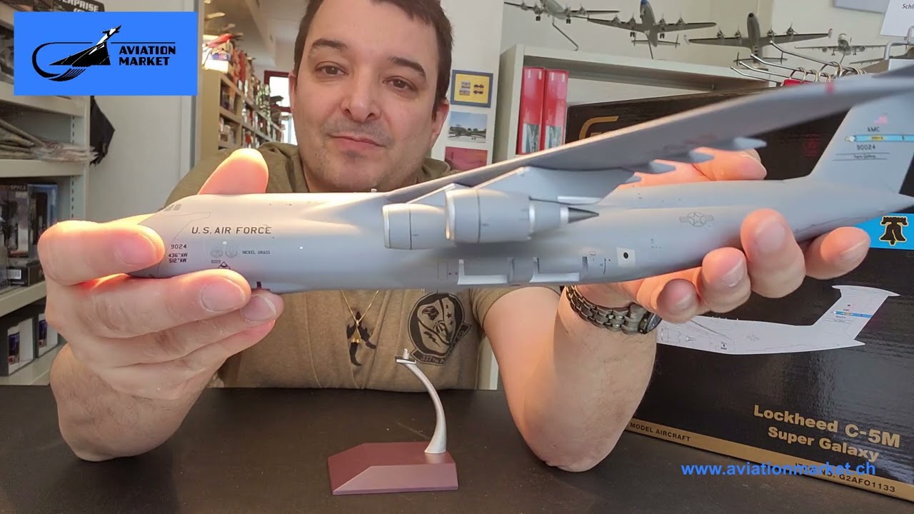 C-5M Super Galaxy: GeminiJets gibt Vollgas bei den Superfrachtern