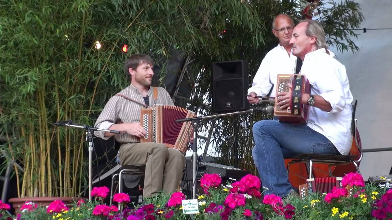 Counousse mit Hardy Mischler und Bruno Raemy am ersten August 2011 in Thun