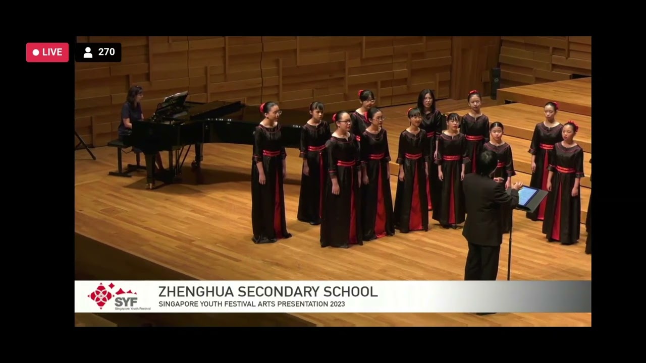 [SYF 2023] ZHENGHUA SECONDARY CHOIR - THE LONELY SEA, THE ECHO SONG