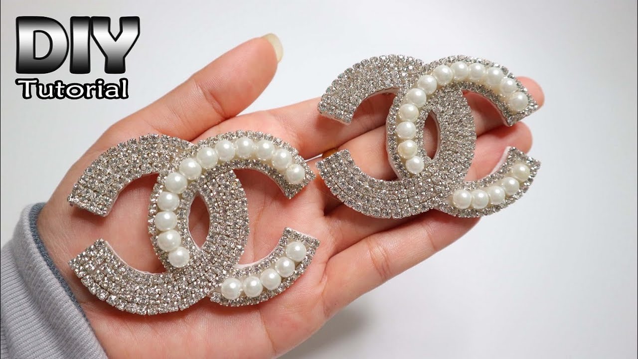DIY - Tutorial bros Channel Handmade | Kanzashi Flower | Pearl brooch