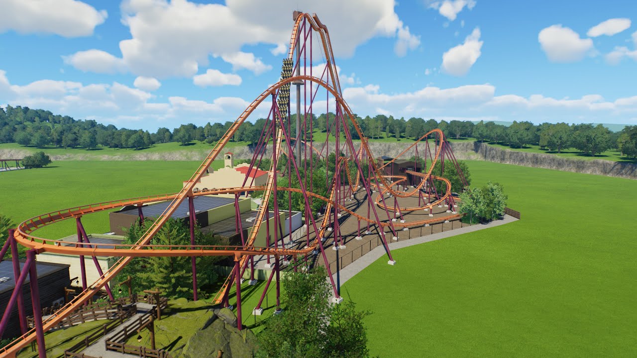 Raging Bull Recreation Planet Coaster 2 POV