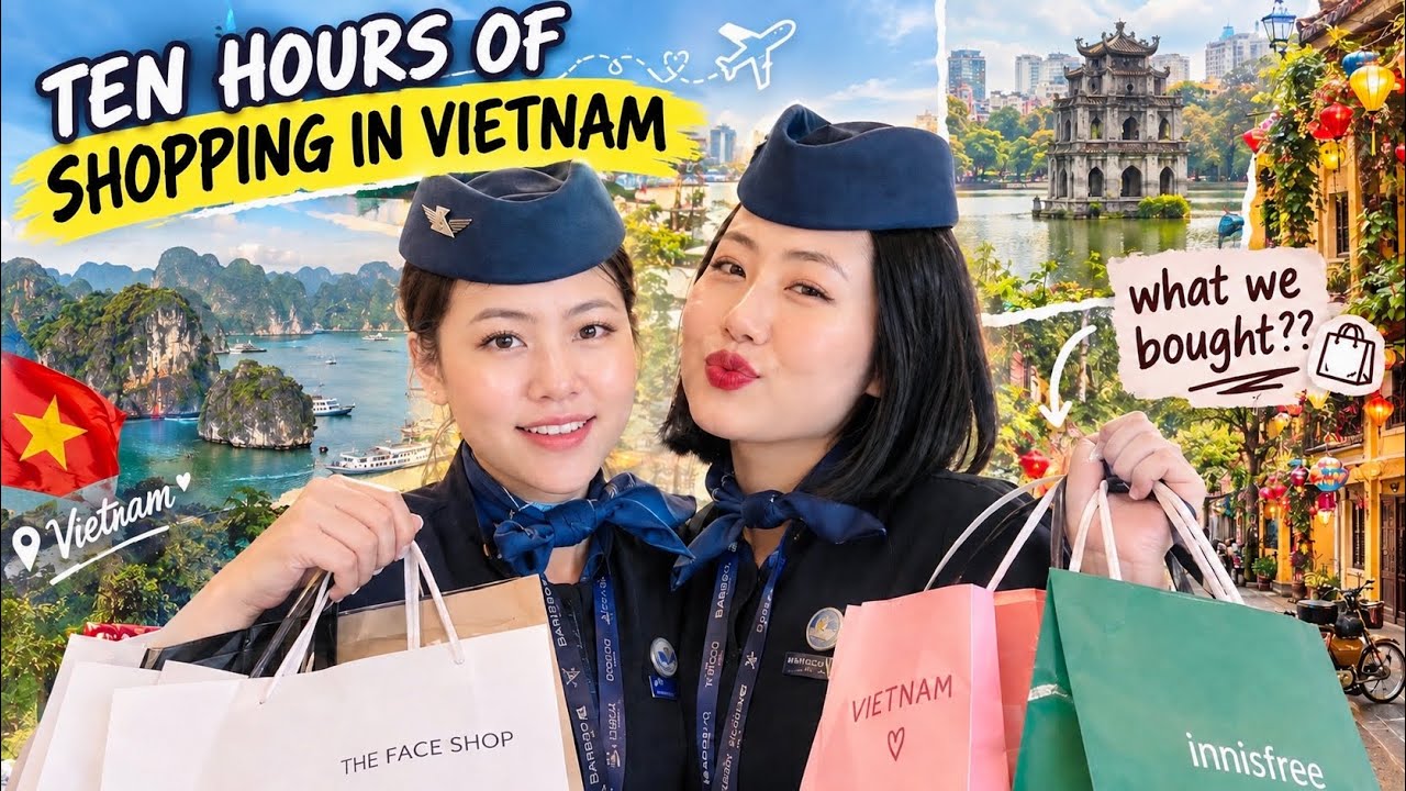 10 HOURS SHOPPING IN VIETNAM 🇻🇳 | WHAT WE BOUGHT & HOW MUCH WE SPENT!