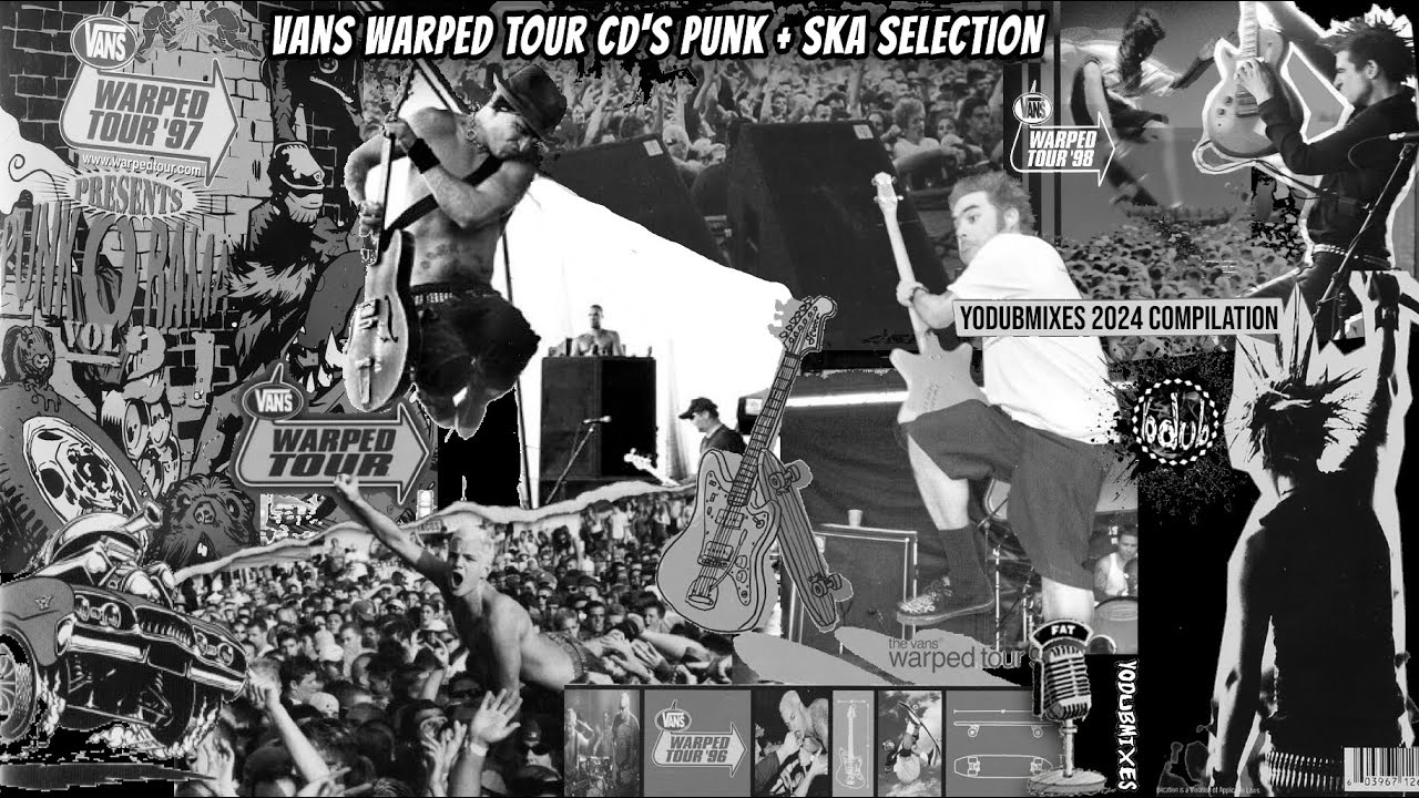 Vans Warped Tour CDs 