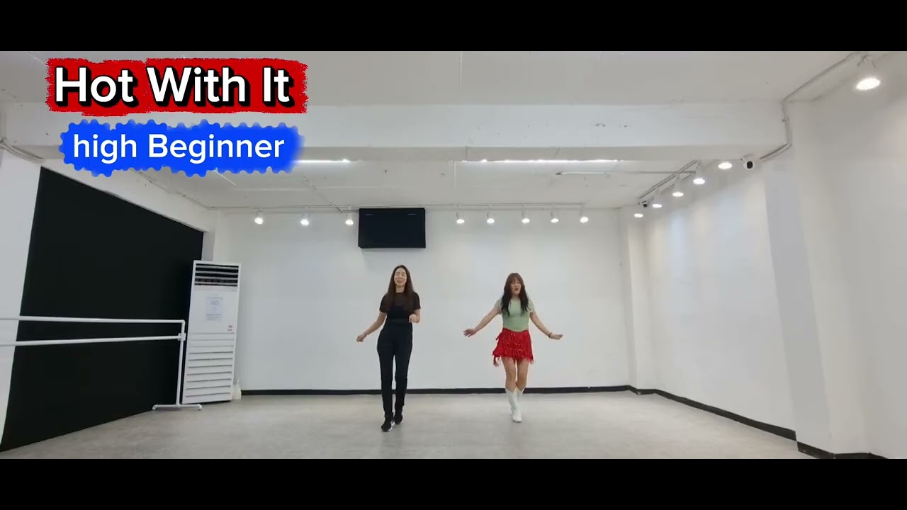 Hot With It / High Beginner #높은초급 #핫윗잇  #김기주라인댄스 #쥬얼라인댄스코리아 