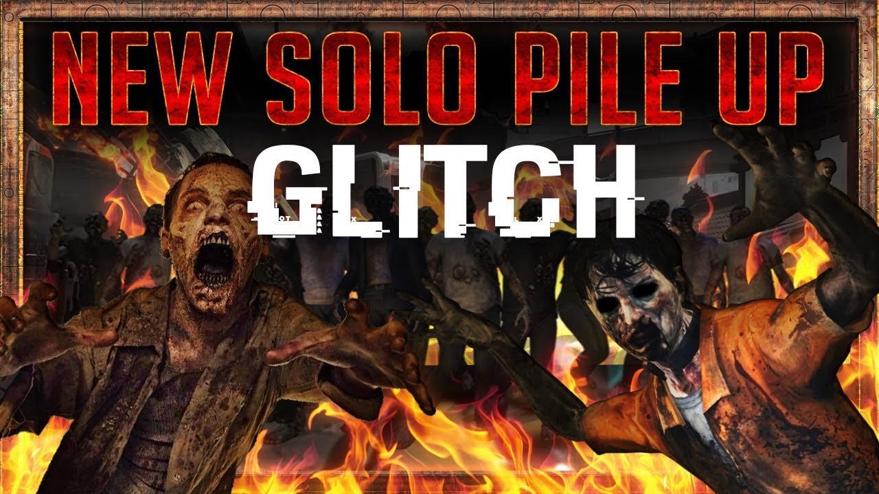 Spawn Gate Zombie Pile Up Glitch (Solo) - IX Zombie Glitches!!-BO4 Zombie Glitches *NEW* AFTER 1.07!