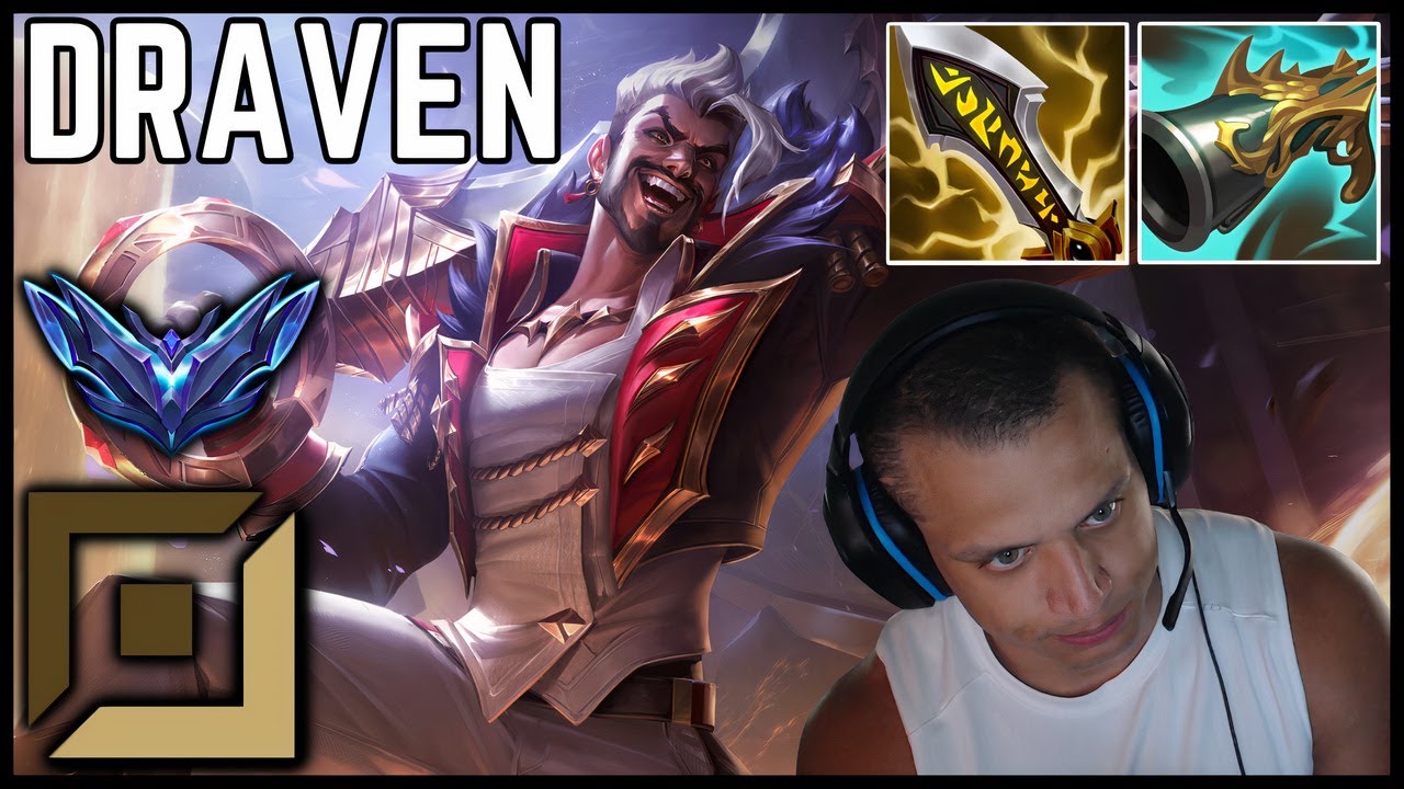 🏹 Tyler1 IM THE BEST DRAVEN NA | Draven ADC Full Gameplay | Season 13 ᴴᴰ