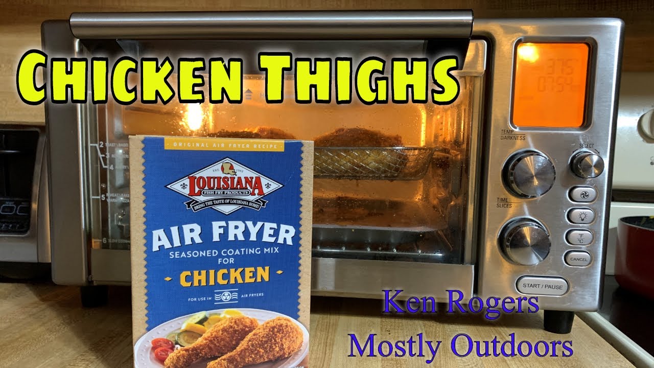 BREADED CHICKEN THIGHS | Emeril Lagasse Power Air Fryer 360