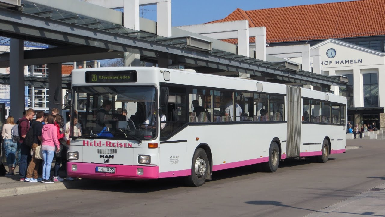 [Sound] Bus MAN SG 312 | HM-TQ 22 | Held Reisen, Hessisch Oldendorf (Landkreis Hameln-Pyrmont)