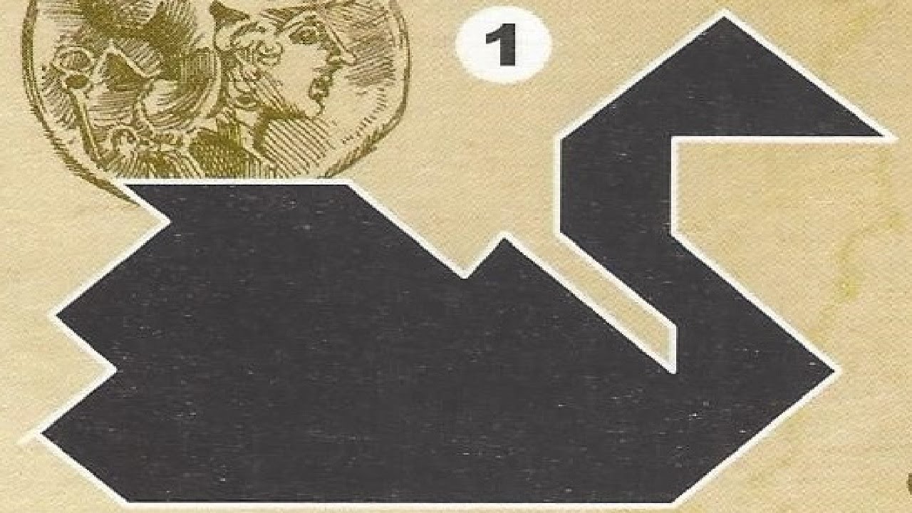 TANGRAM PITAGÓRICO (8 piezas): FIGURA 1. PROFE CARLOS.
