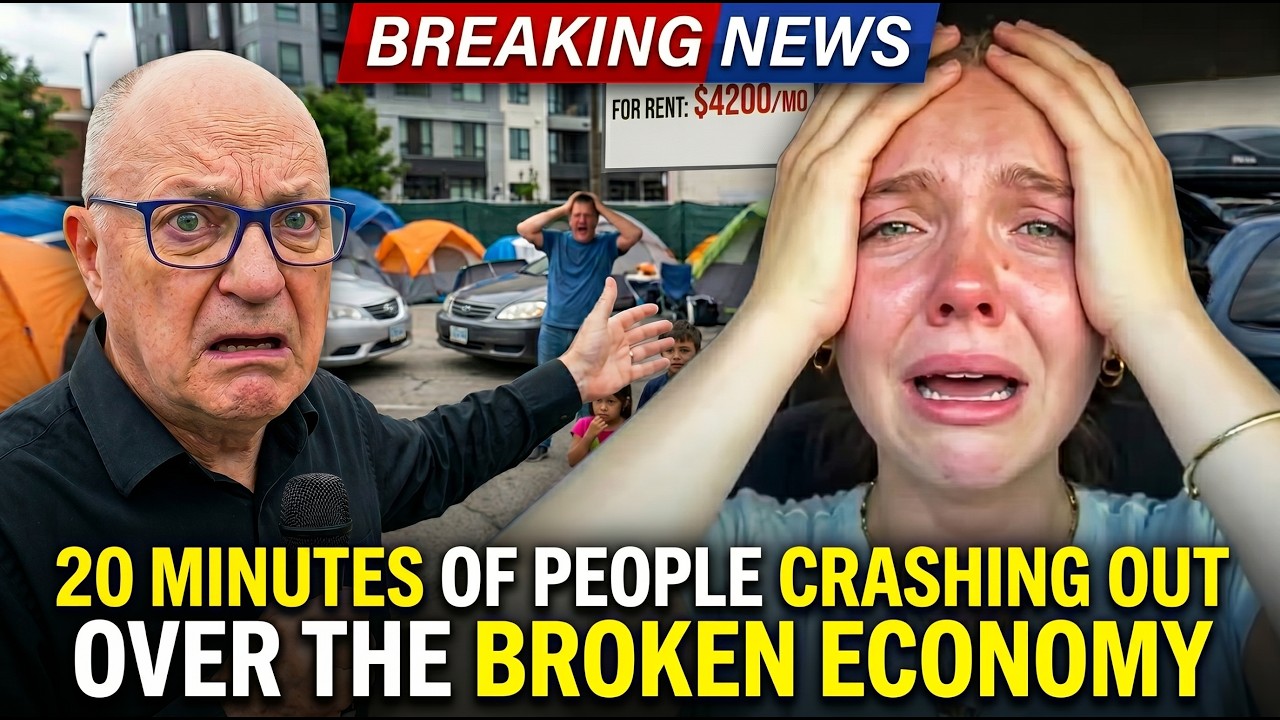 20 Minutes Of People Crashing Out Over The Broken Economy