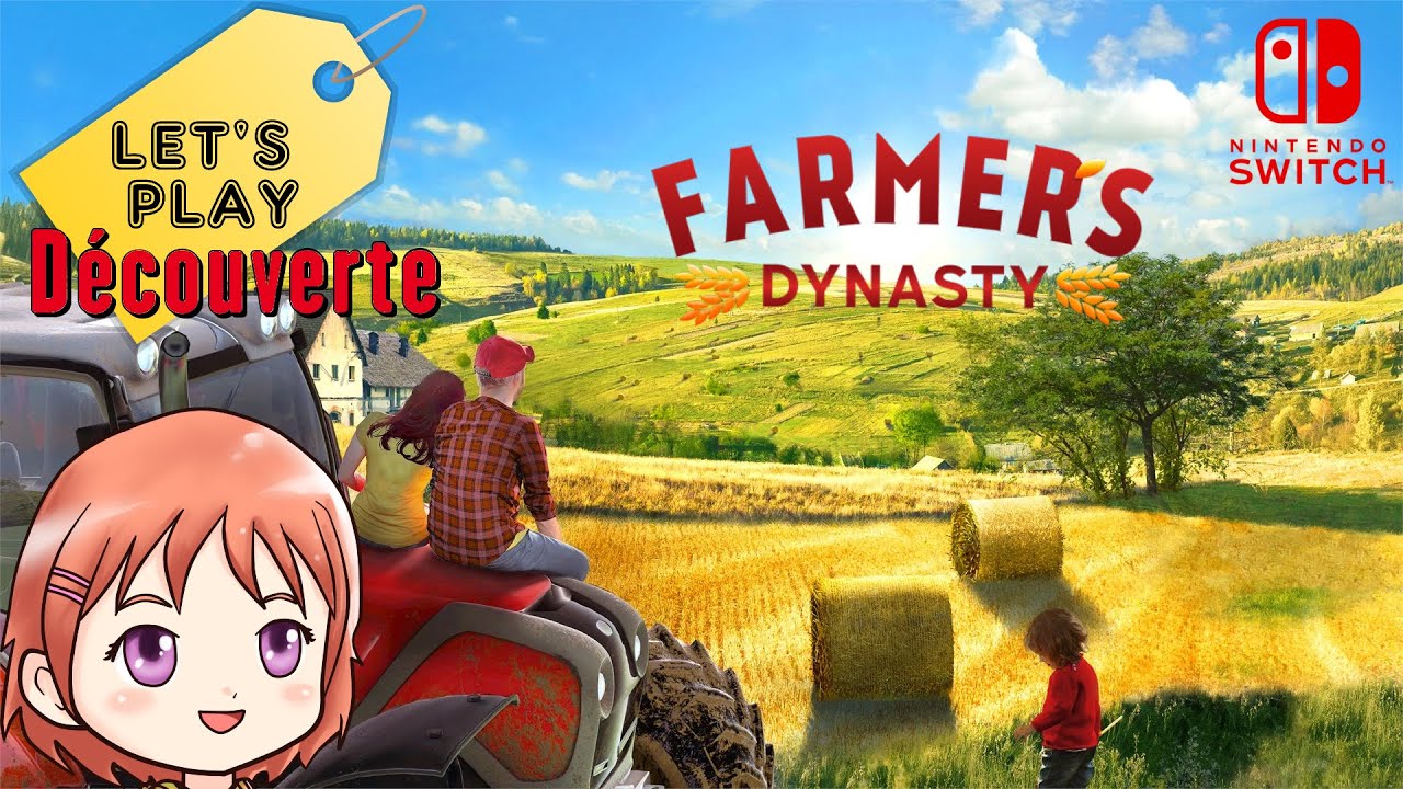 Farmer's Dynasty - Let's Play Découverte [Switch]