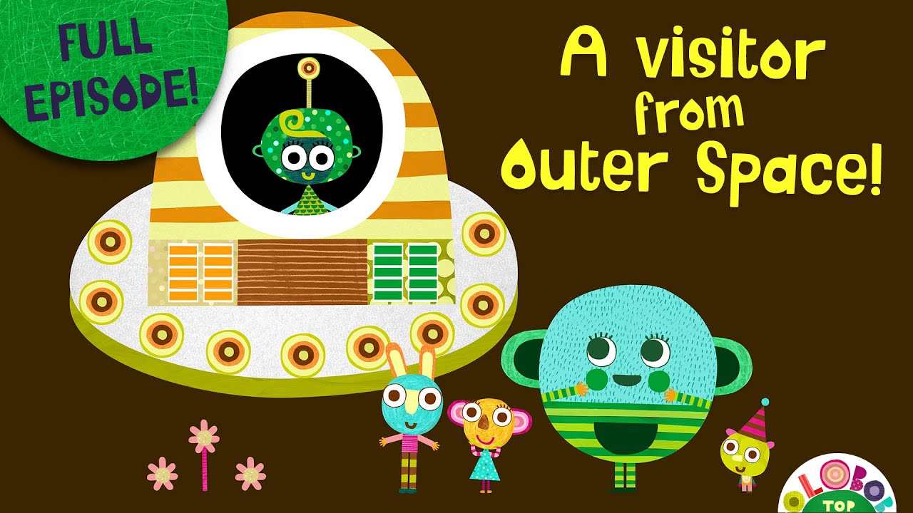 Flying Visit - FULL EPISODE! Olobob ⌒ Top│#creativeplay #preschoolalien