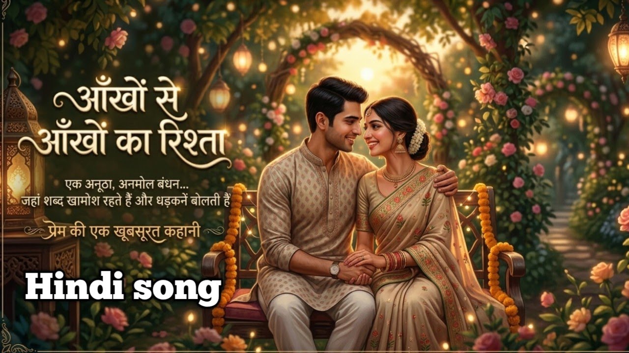 आंखों से आंखों का रिश्ता 🌹🌹🌹 super soulful song lyrics Geetkar sattyjeet Singh Pratap BMW music pres