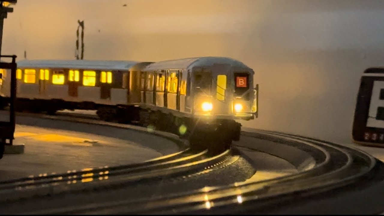O Scale Subway run