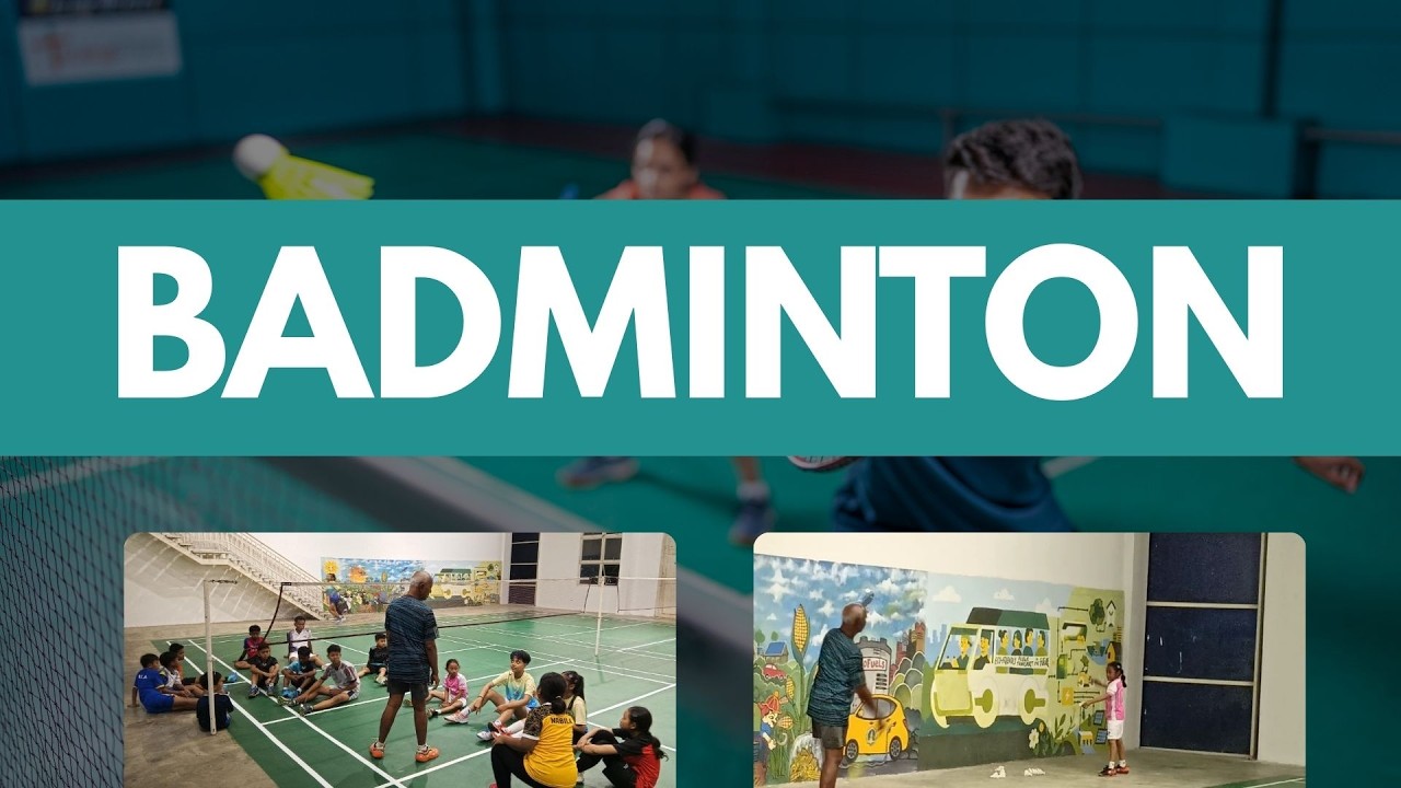 LES BADMINTON || VLOG