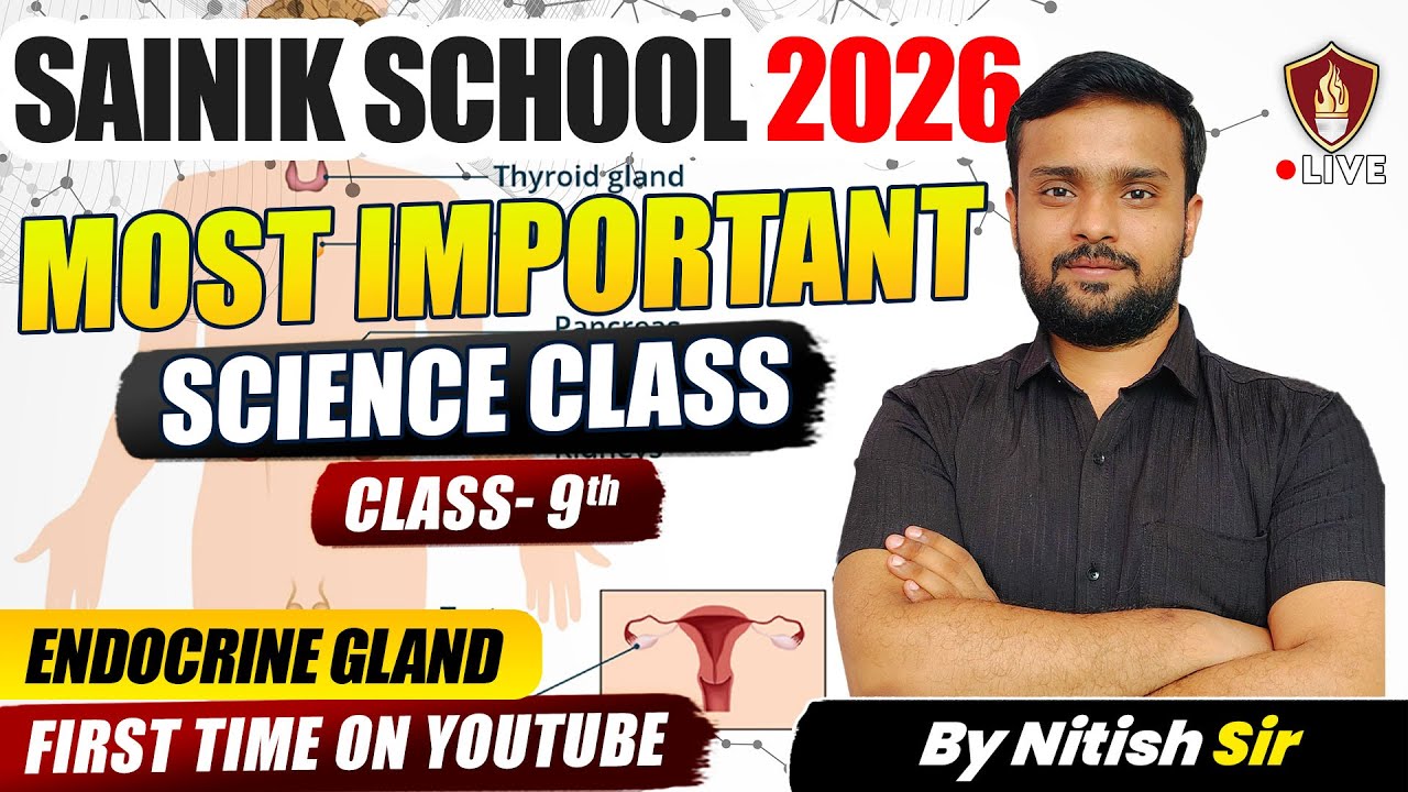 Sainik School 2026 | Class 9th Science | Important Question Revision | AISSEE Coaching