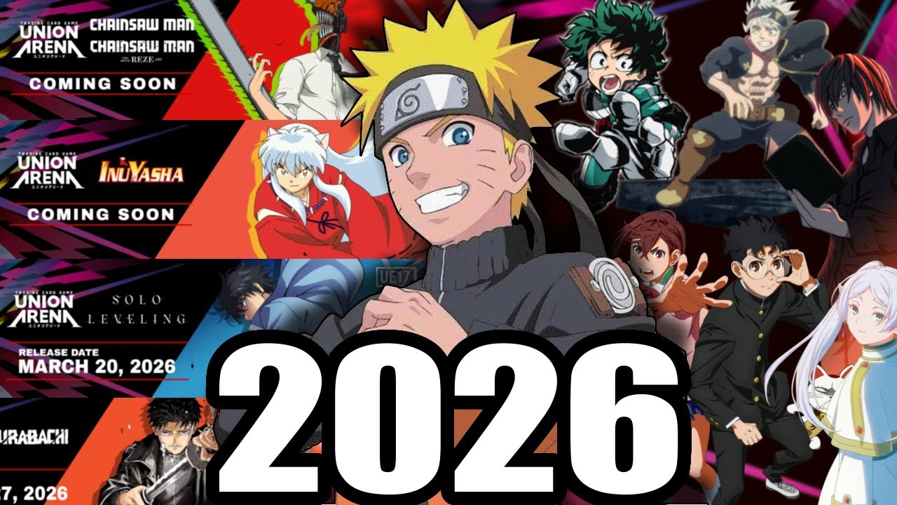 EVERY 2026 Release + Predictions! 1st Volume 3? Naruto Finally?? (Union Arena)