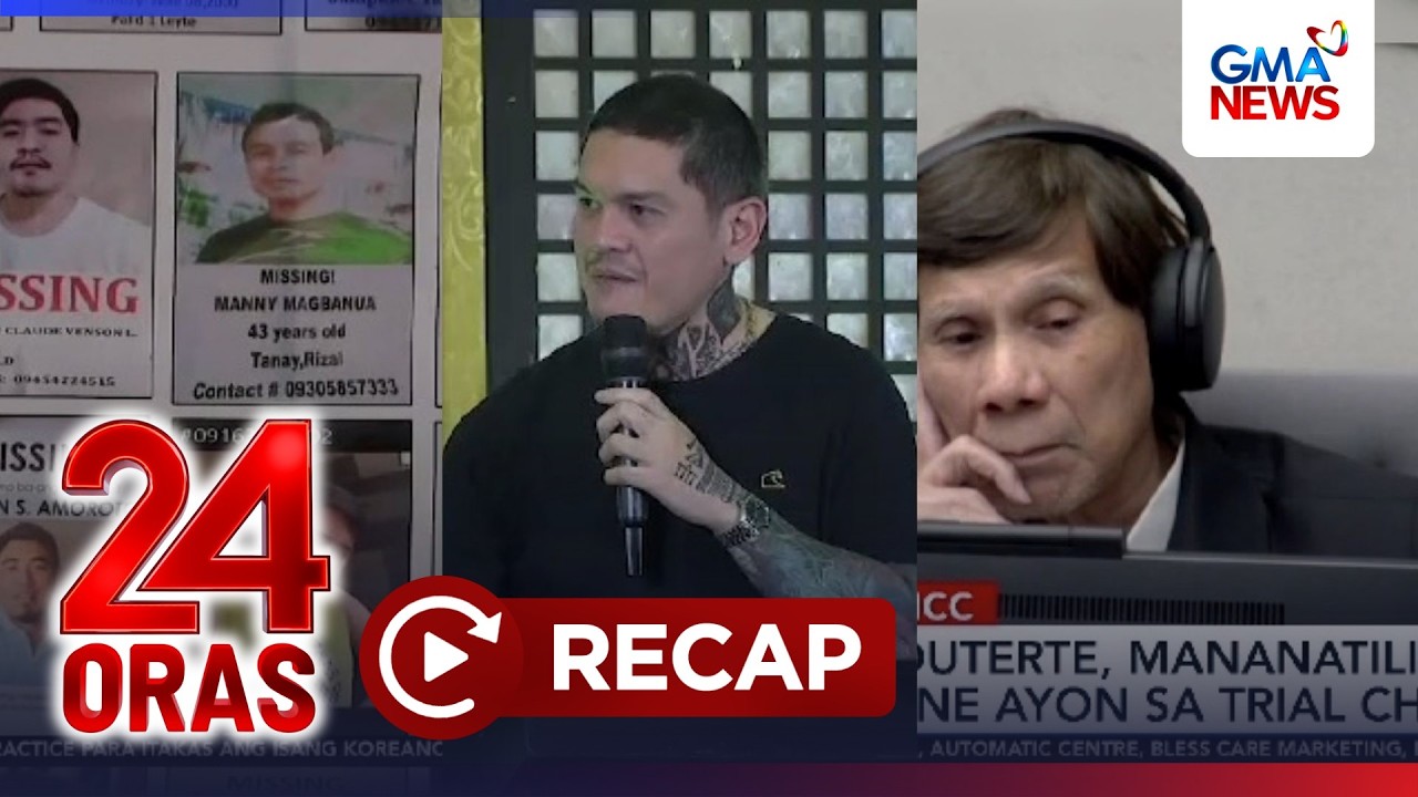 24 Oras: (Part 2) Mayor Baste Duterte, ipina-subpoena; Ex-Pres. Duterte..., atbp