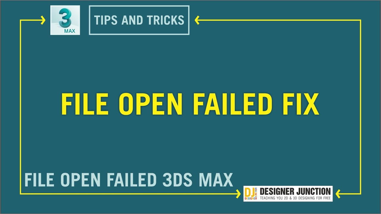 3ds Max file not Opening | 3ds max not opening | 3ds max not responding | Tips and Tricks in Hindi