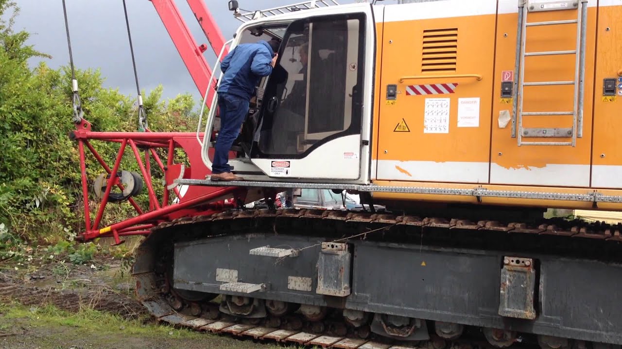 Bauer Cutter Liebherr Crane HS885HD For Sale