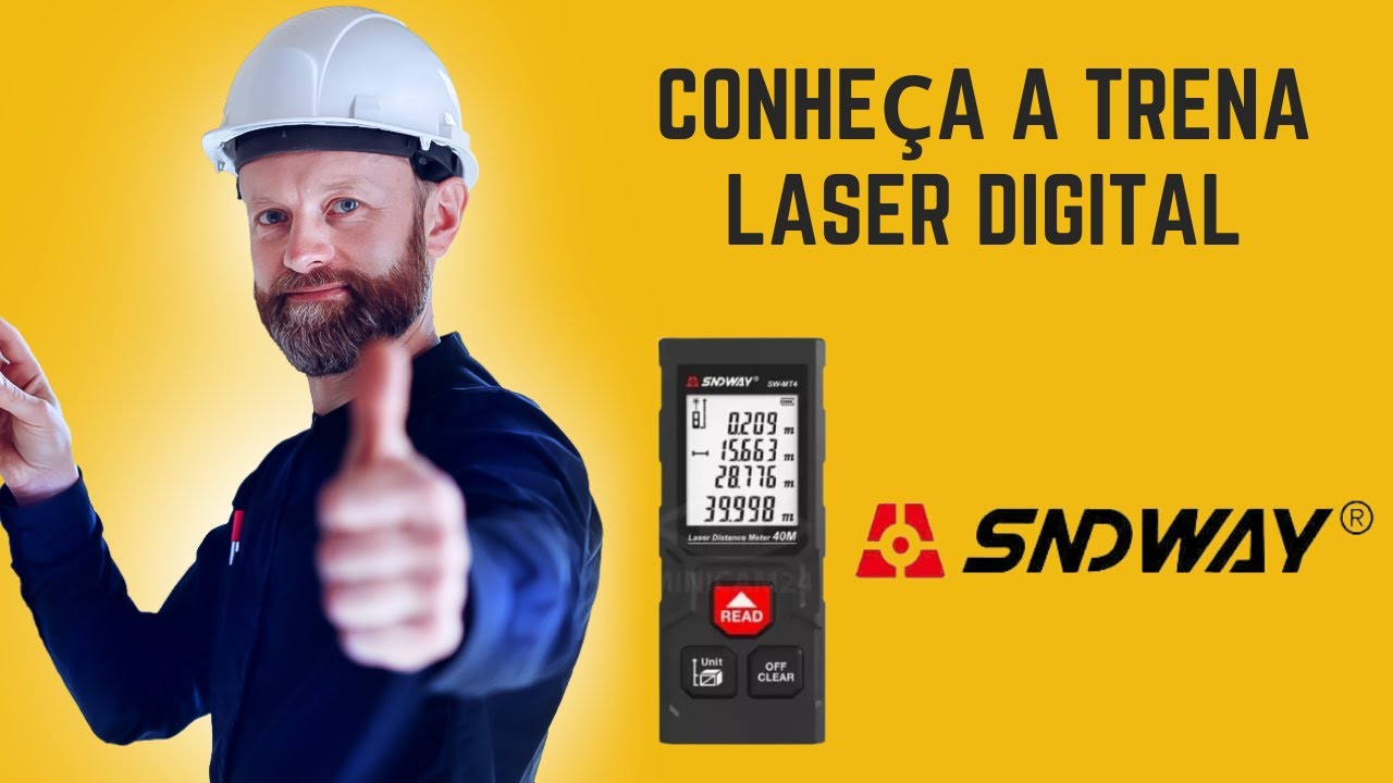CONHE&Ccedil;A TRENA A LASER DE ALTA PRECIS&Atilde;O!