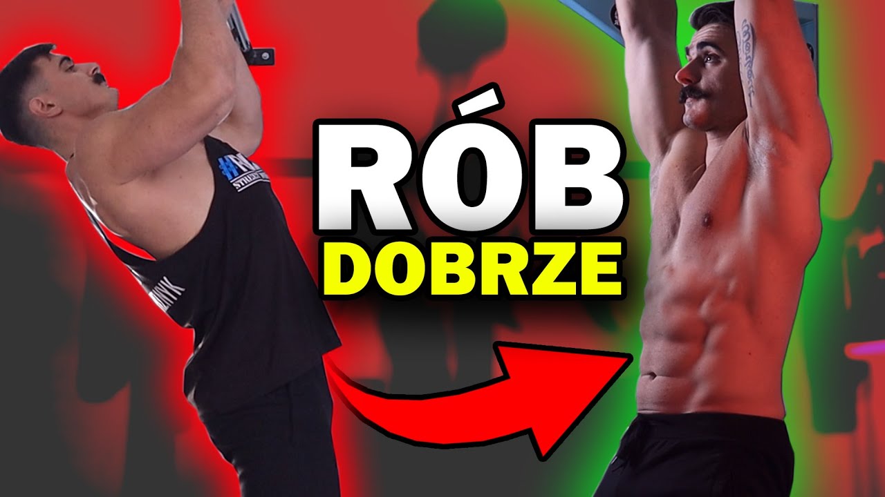 Street Workout - Podciąganie na drążku