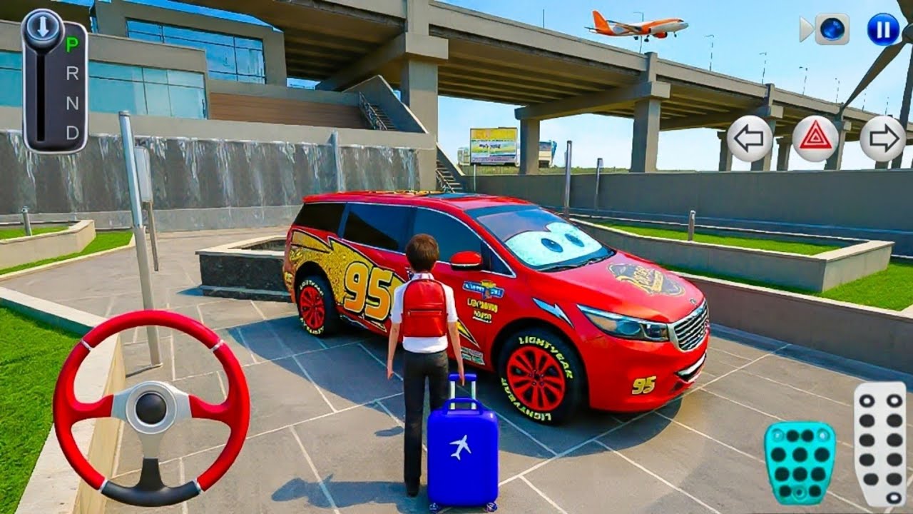 Going to College in My Lightning McQueen Car! 😱🚗🔥 | 3D Driving Class 2 Android Gameplay 2025 - Games