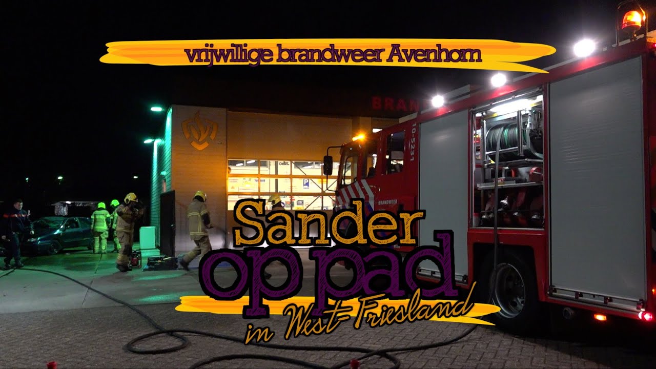 Vrijwillige brandweer Avenhorn is als een vriendengroep - Sander Op Pad in West-Friesland