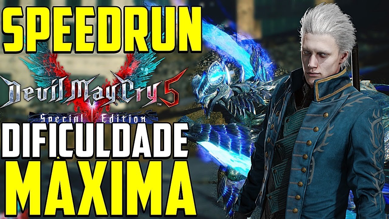 🔴SPEEDRUN PRO MUNDIAL DMC5 COM VERGIL DANTE MUST DIE (PS5) | DEVIL MAY CRY 5 SPEEDRUN VERGIL