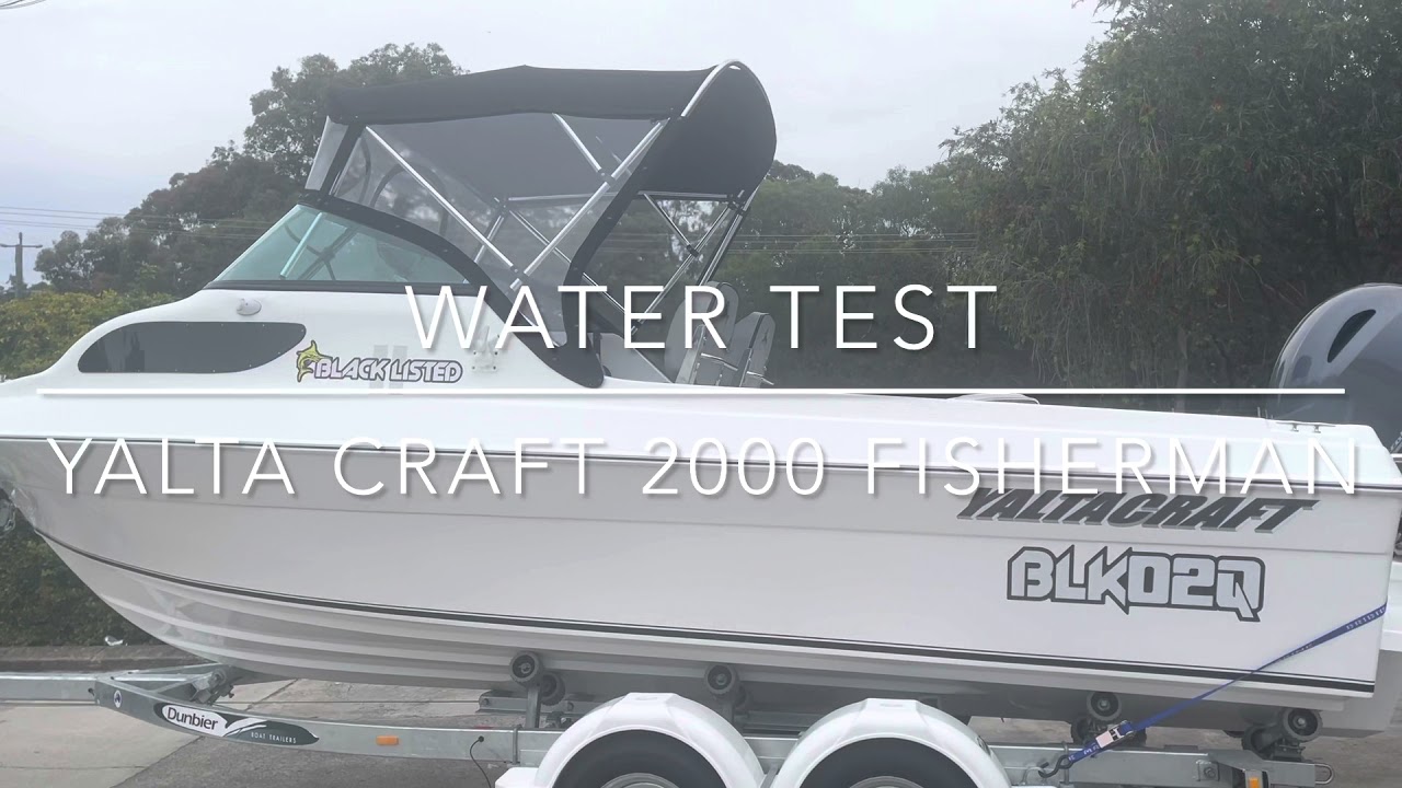 Water test | Yalta Craft 2000 Fisherman | 130hp Yamaha