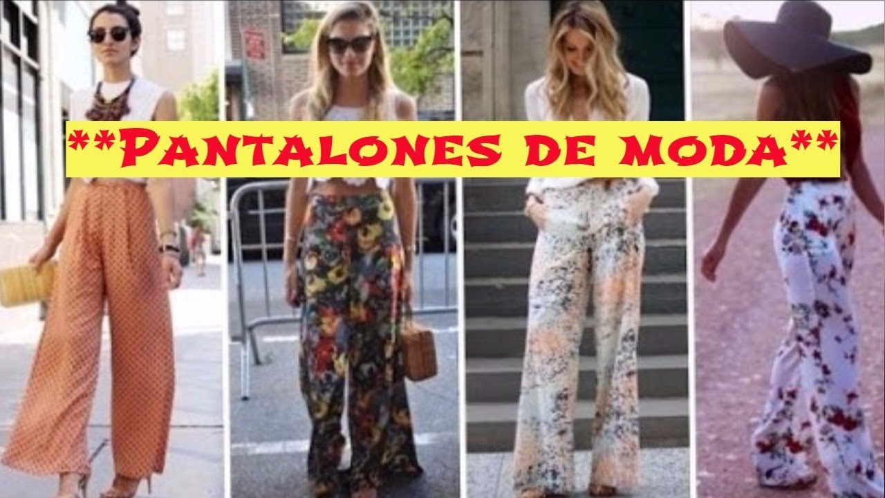 Pantalones de moda