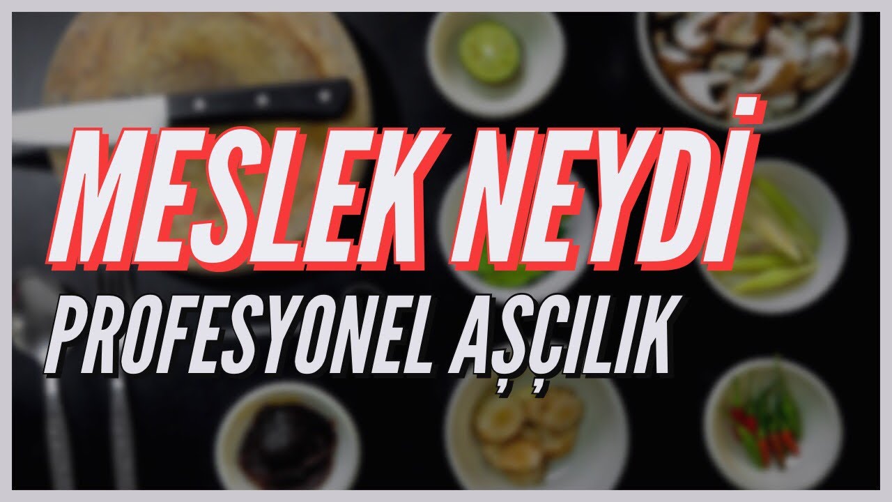 MESLEK NEYDİ? AŞÇILIK! - MSA'dan Eğitmen Şef Emre Ürkmez ile Profesyonel Mutfak Kariyeri ve Meslek