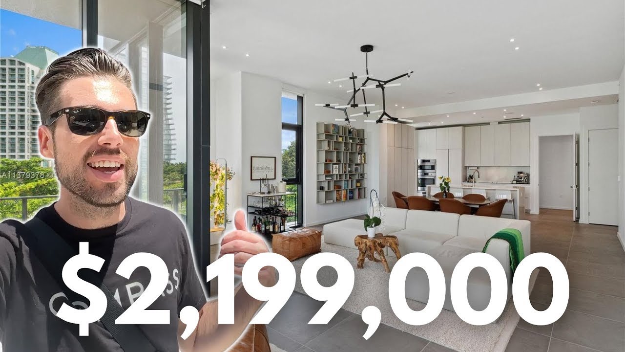 What $2 Million Can Buy You In Coconut Grove | Glasshaus Coconut Grove Condo Tour
