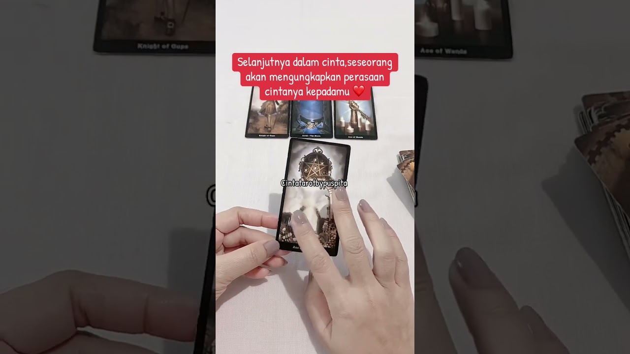 Selanjutnya dalam Cinta,seseorang akan mengungkapkan perasaan cintanya kepada mu ❤️ #cintatarot