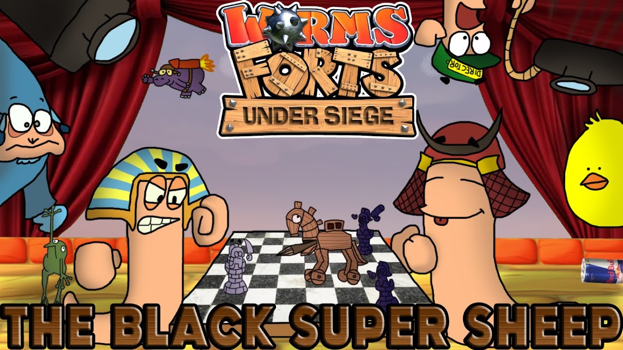 Worms Forts Under Siege: The Black Super Sheep of the Series
