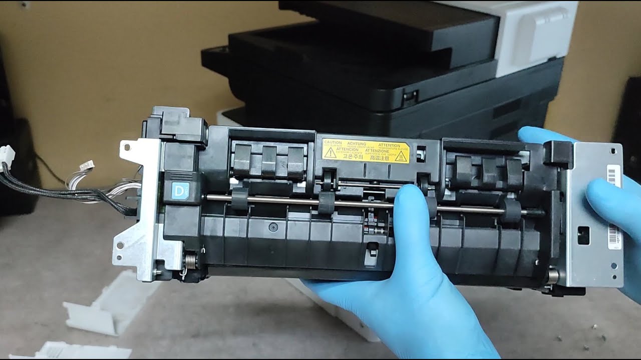 HOW TO REPLACE THE FUSER UNIT ON KYOCERA ECOSYS M2040, FUSER UNIT REPLACEMENT