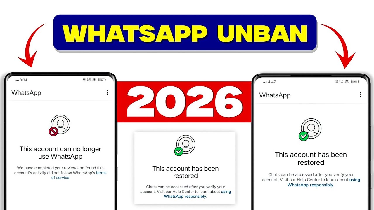 WhatsApp Spam Problem 2026 | This account can no longer use WhatsApp Problem New Solution 2026