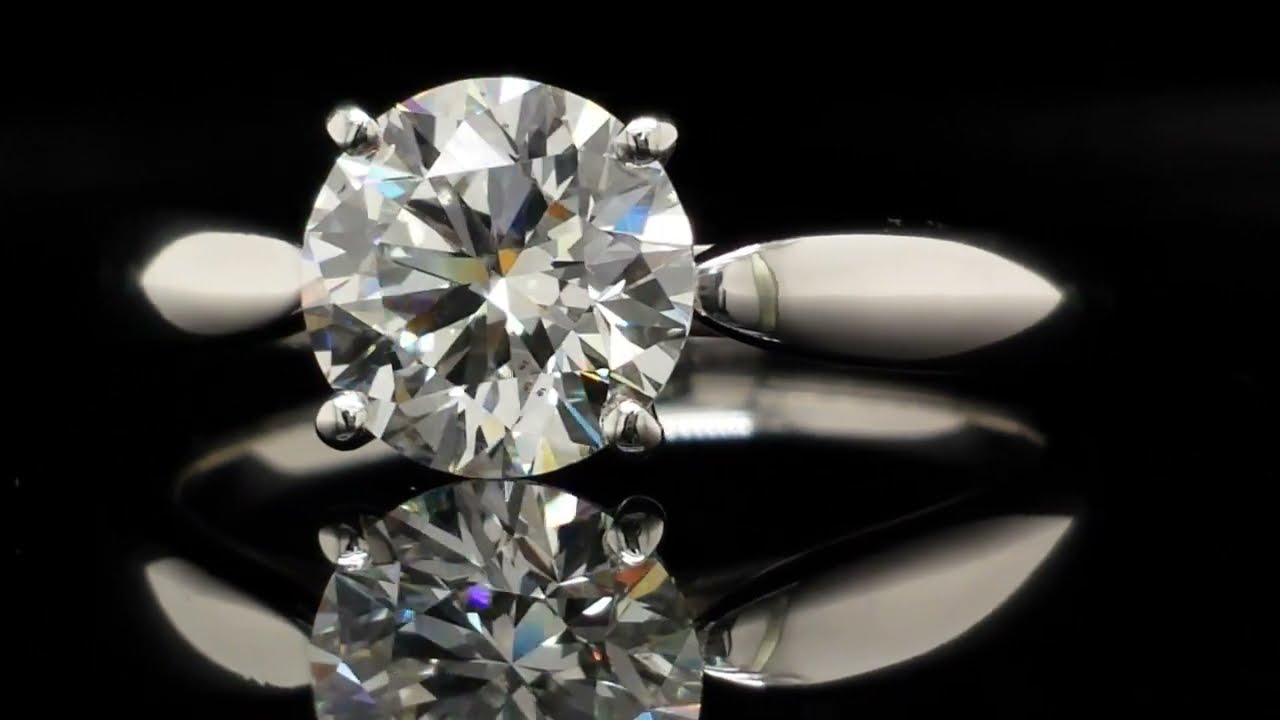 Tiffany & Co. 1.51ct H/VS2 Triple-X Harmony Diamond Engagement Ring