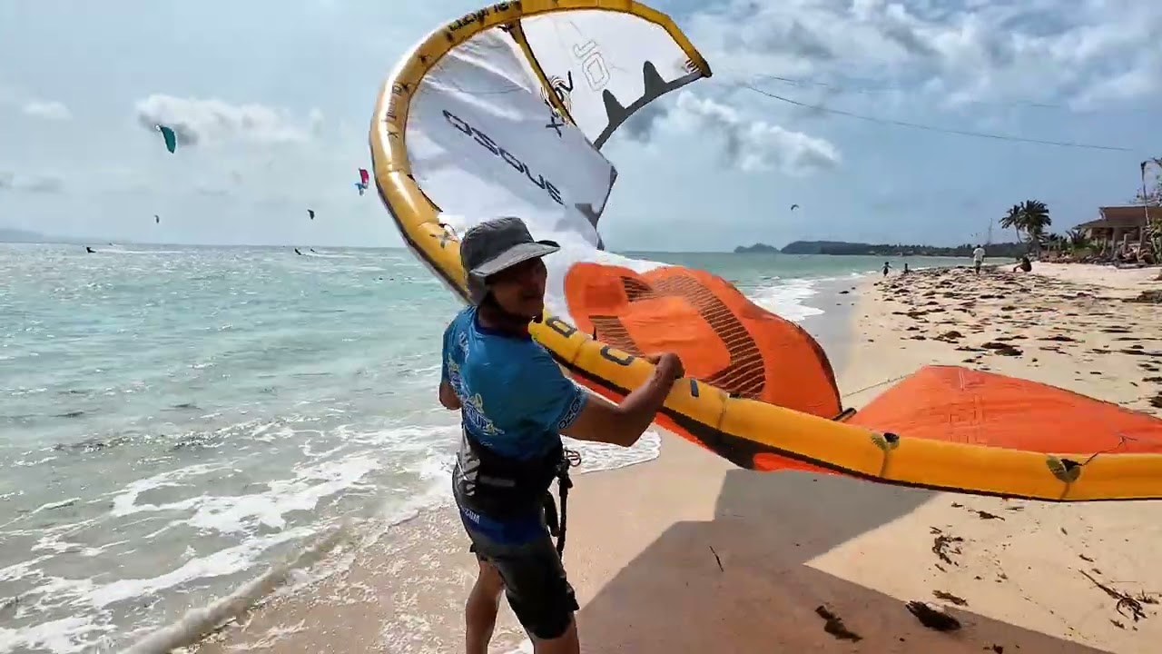 Kitesurf 2025 Season just started on Koh Phangan, Thailand!