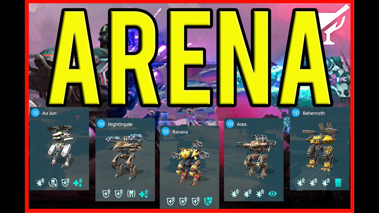War Robots Arena Mode Gameplay