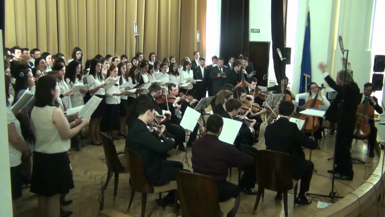 Corul Universitatii din Bucuresti - Mariti pe Domnul - Ludwig van BEETHOVEN