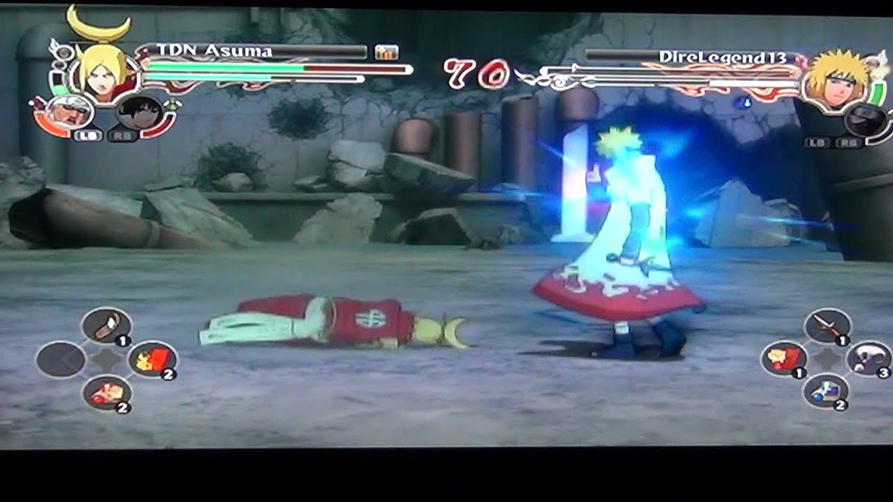 OnlineVideoGames - Naruto Shippuden Ultimate Ninja Storm 2 Xbox Live Match 14 Review